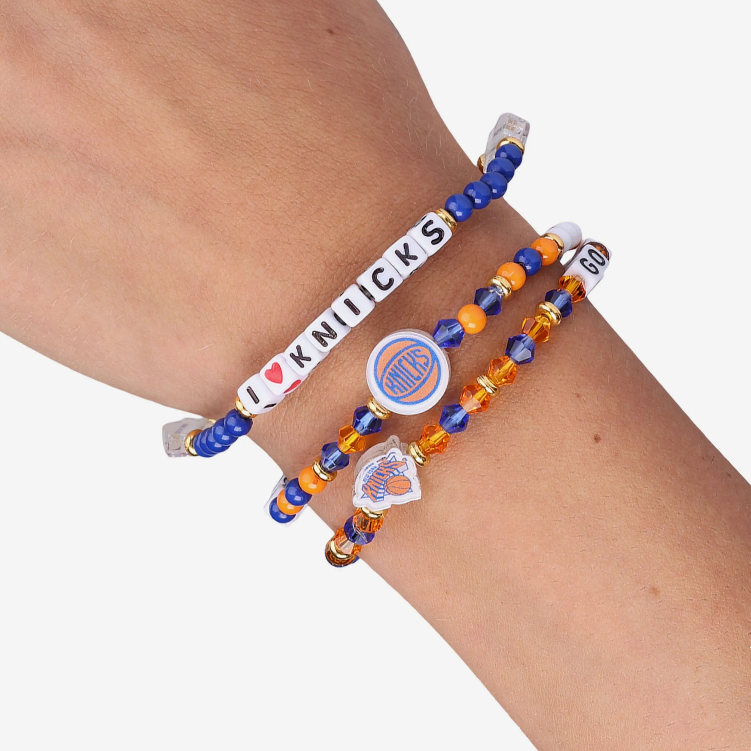 New York Knicks 3 Pack Friendship Bracelet