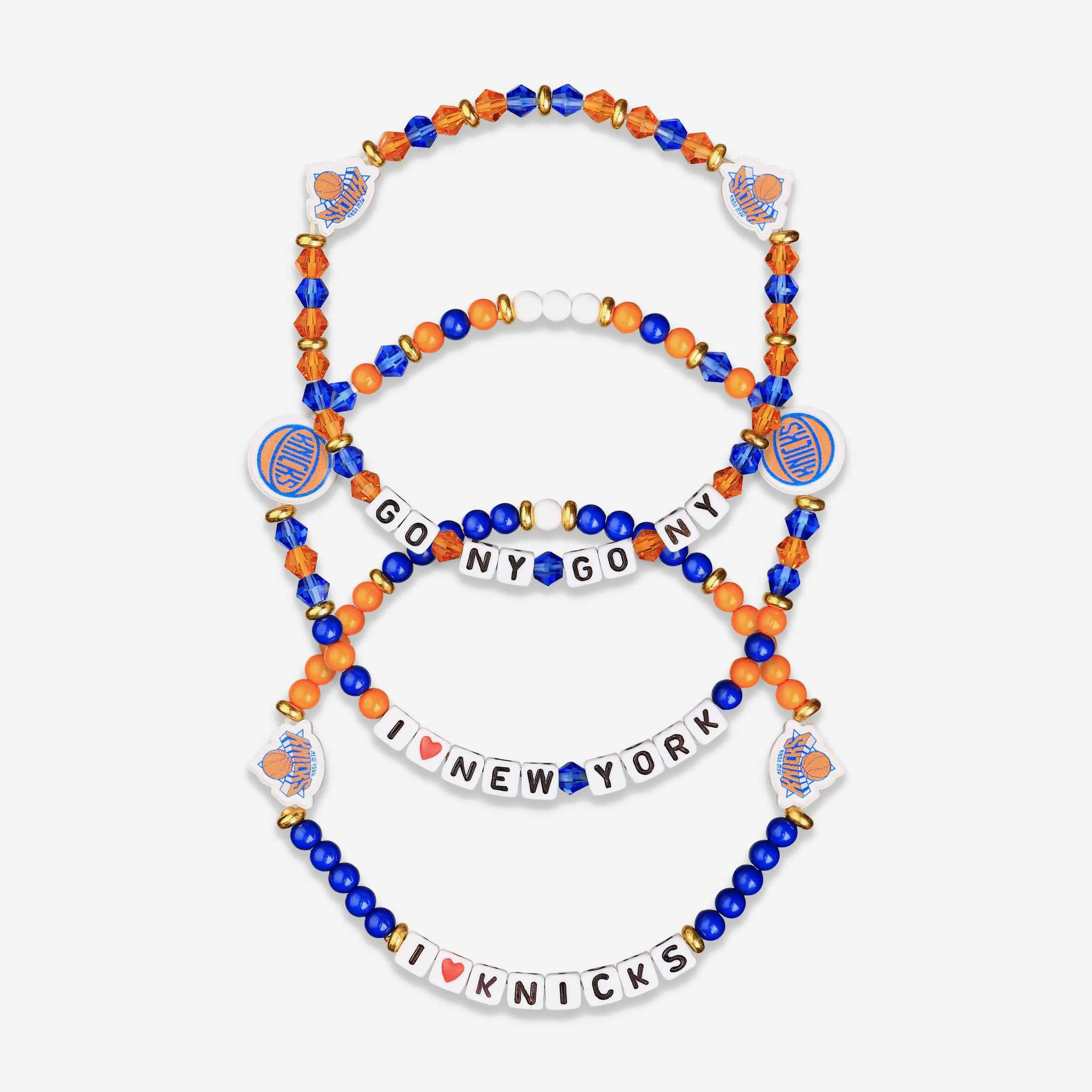 New York Knicks 3 Pack Friendship Bracelet