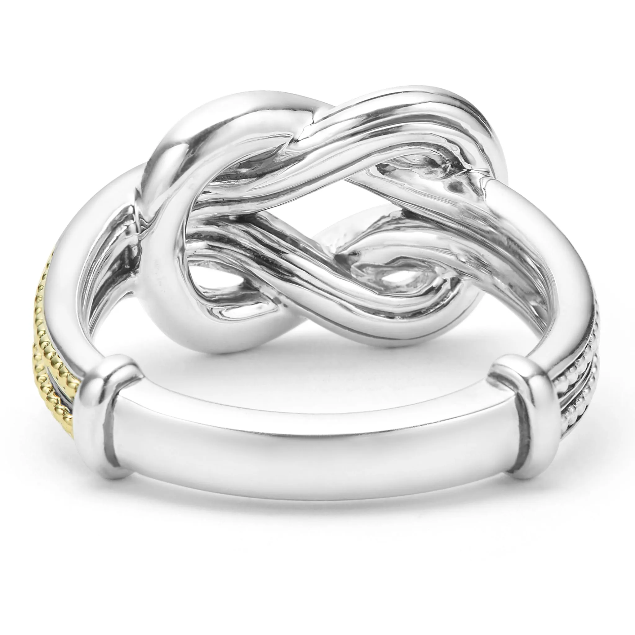 Newport Two-Tone Knot Diamond Ring