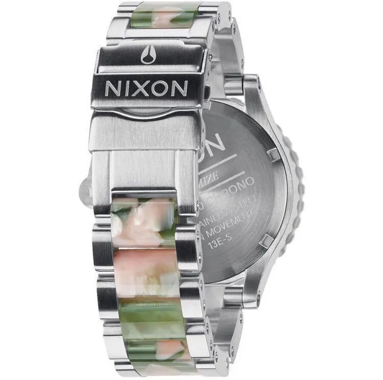 Nixon 42-20 Mint Julep Chronograph Silver Dial Women's Watch Women's Watch A037-1539
