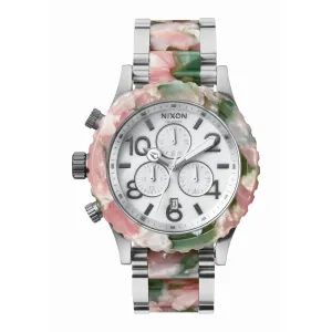 Nixon 42-20 Mint Julep Chronograph Silver Dial Women's Watch Women's Watch A037-1539