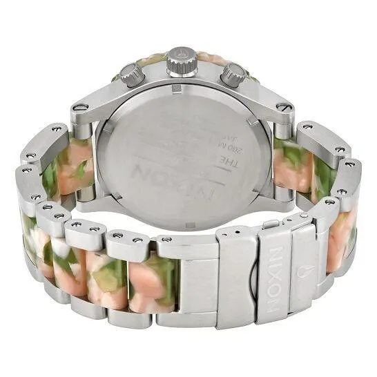 Nixon 42-20 Mint Julep Chronograph Silver Dial Women's Watch Women's Watch A037-1539