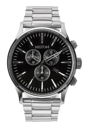 Nixon Sentry Chronograph Black Dial Men's Watch  Men's Watch A386-000