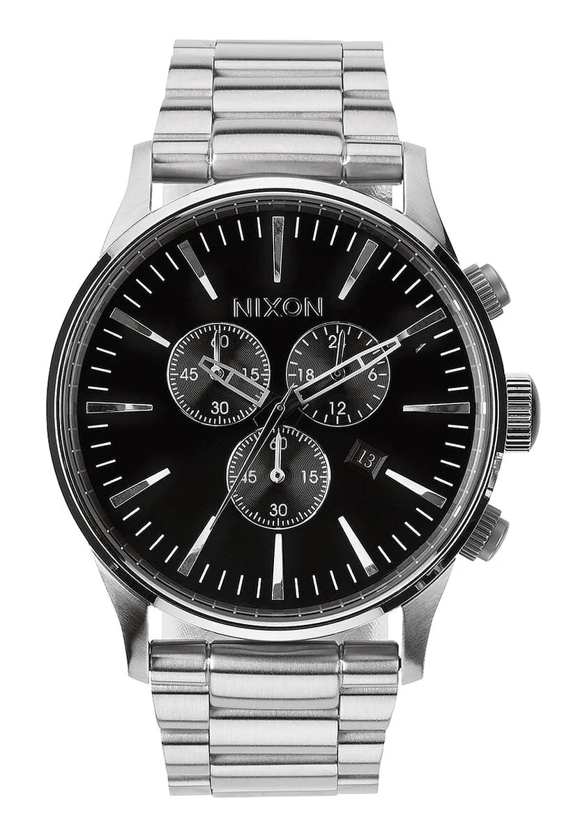 Nixon Sentry Chronograph Black Dial Men's Watch  Men's Watch A386-000
