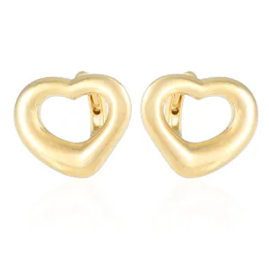 NO.02 Heart Shape Huggie Hoop Earrings