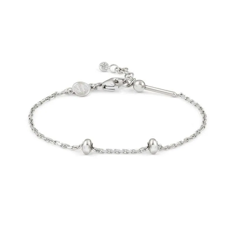 Nomination SeiMia Bracelet, Link & Ball, Silver
