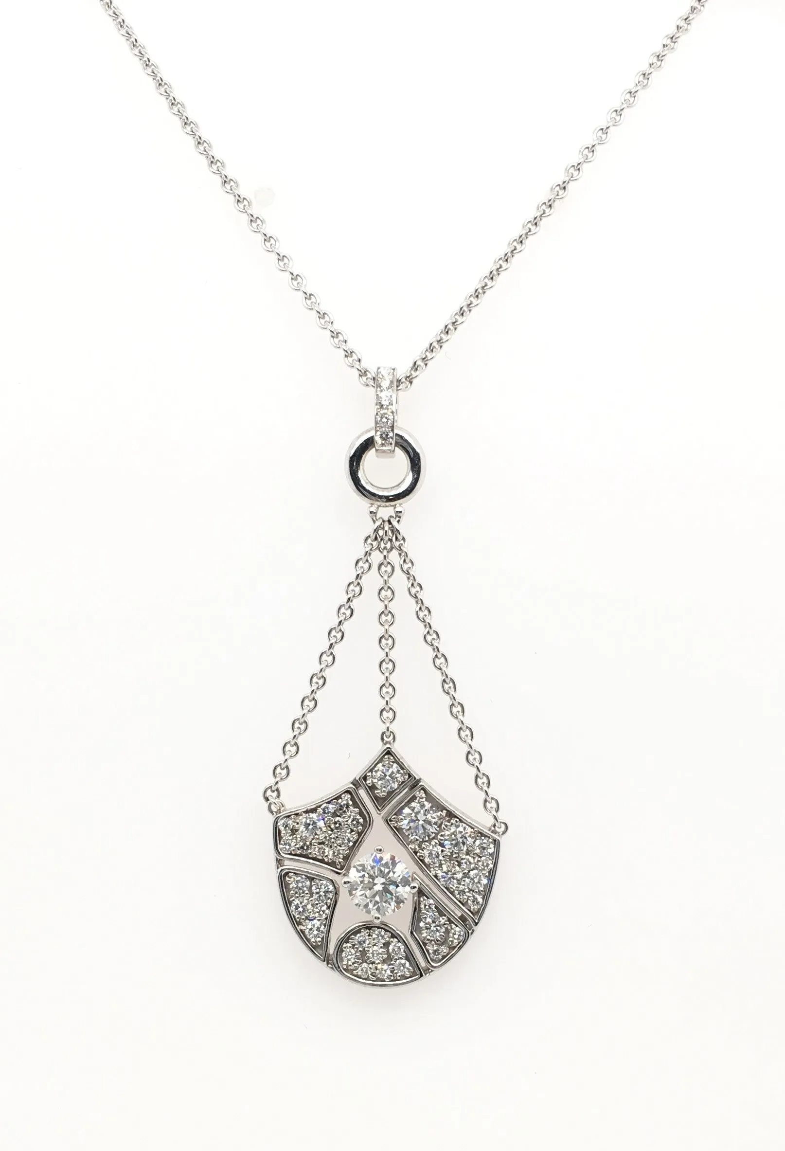 Norman Covan Diamond Pendant