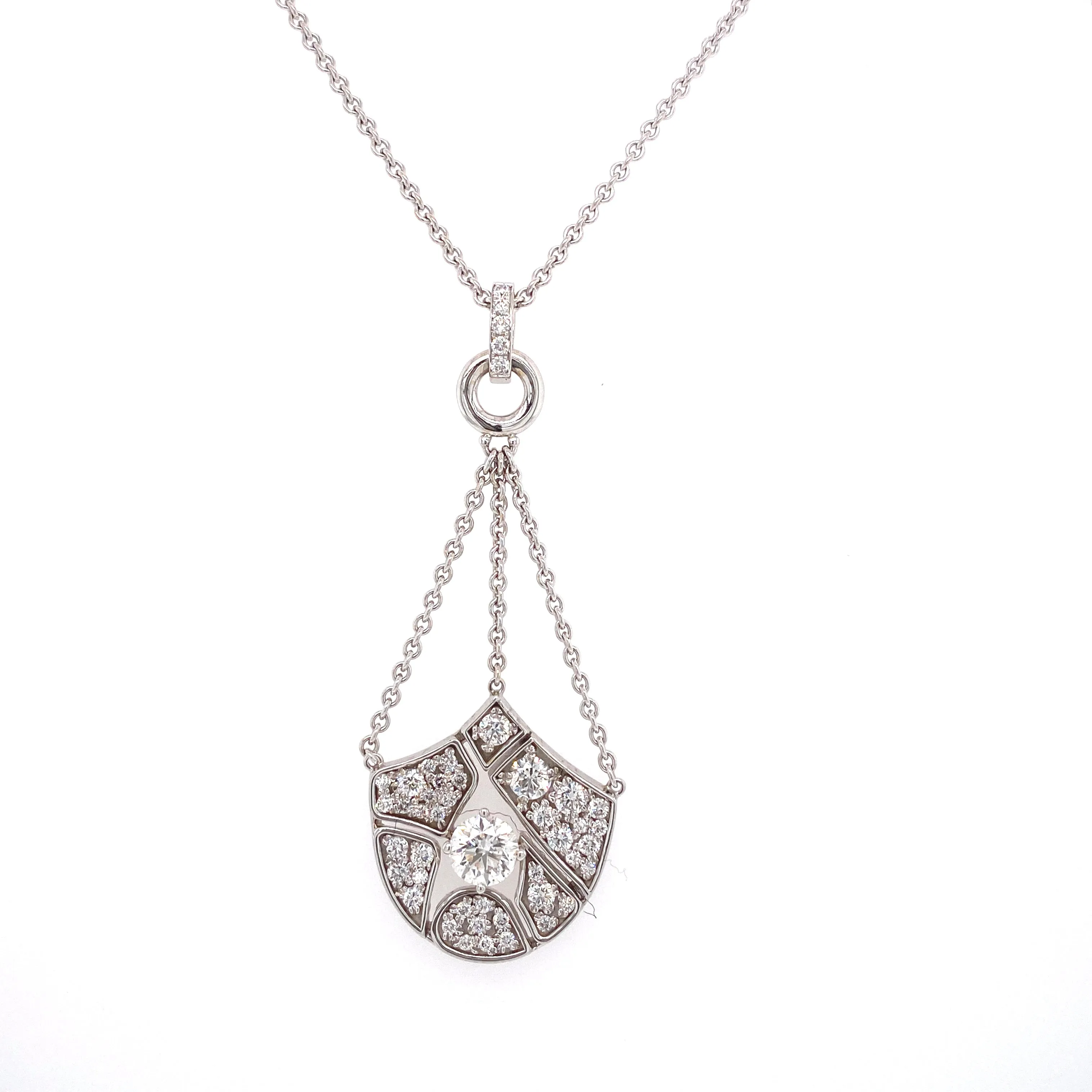Norman Covan Diamond Pendant