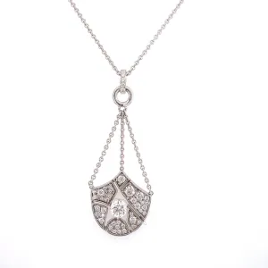 Norman Covan Diamond Pendant