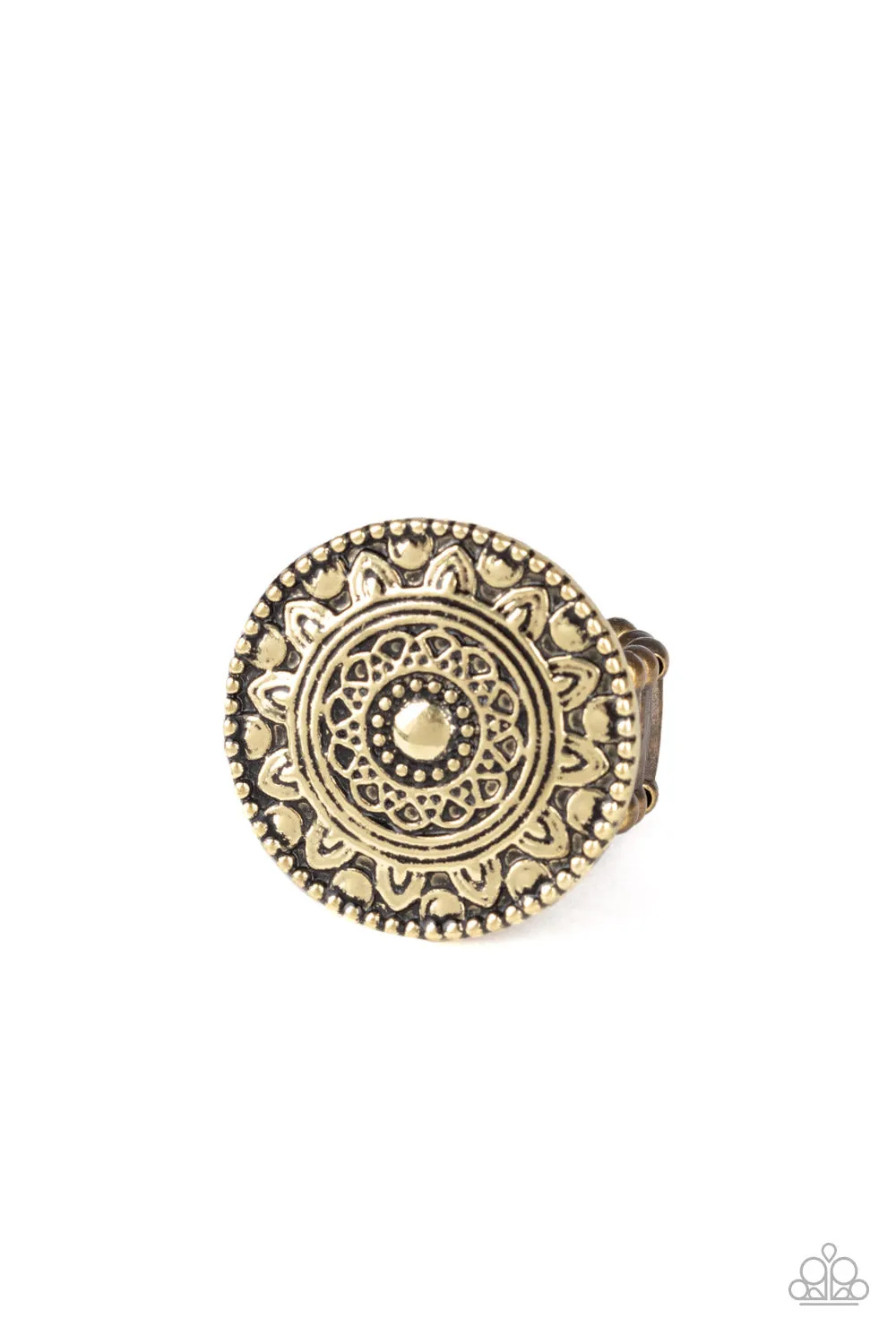 One in a MEDALLION  Brass Ring