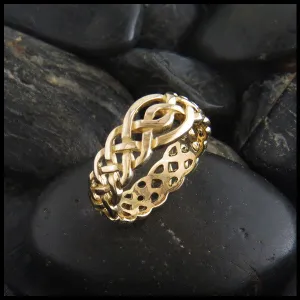 Open Knot Ring in 14K Gold