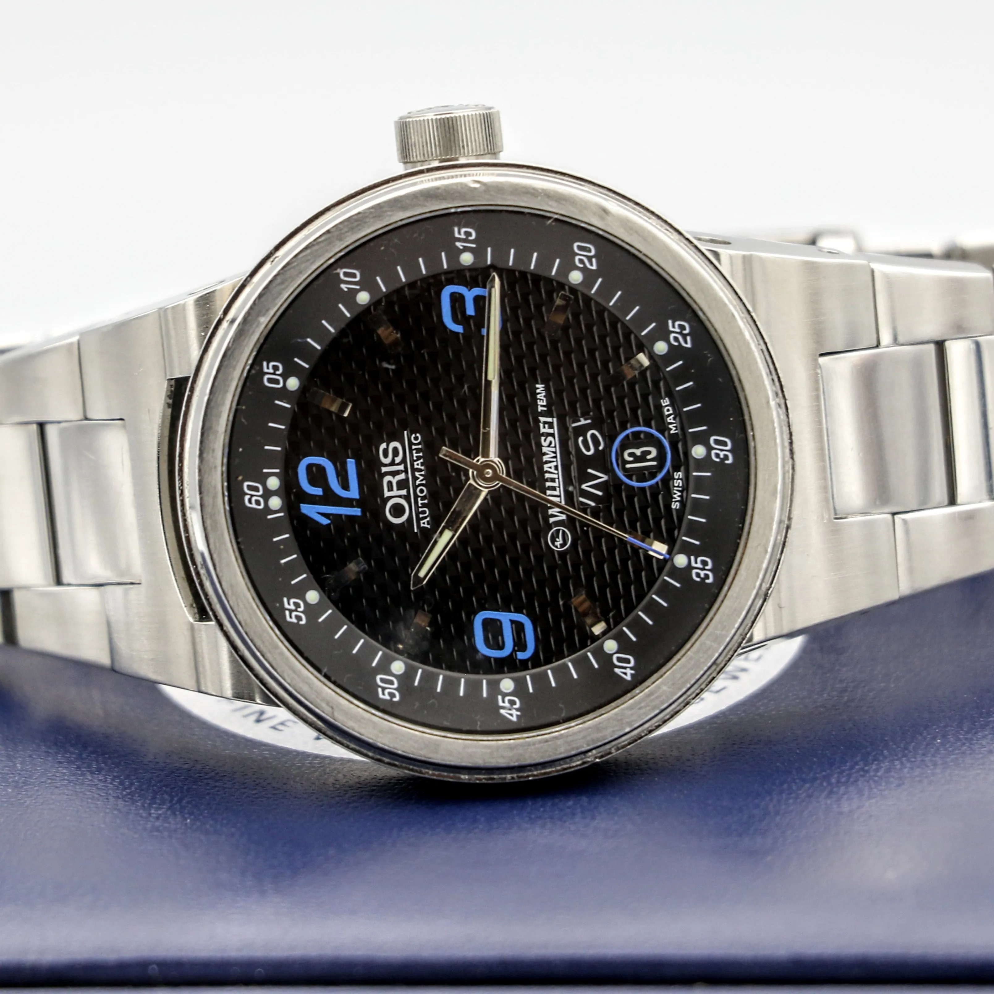 ORIS Williams F1 Team Automatic Day/Date Wristwatch Caliber 635 25 Jewels Watch