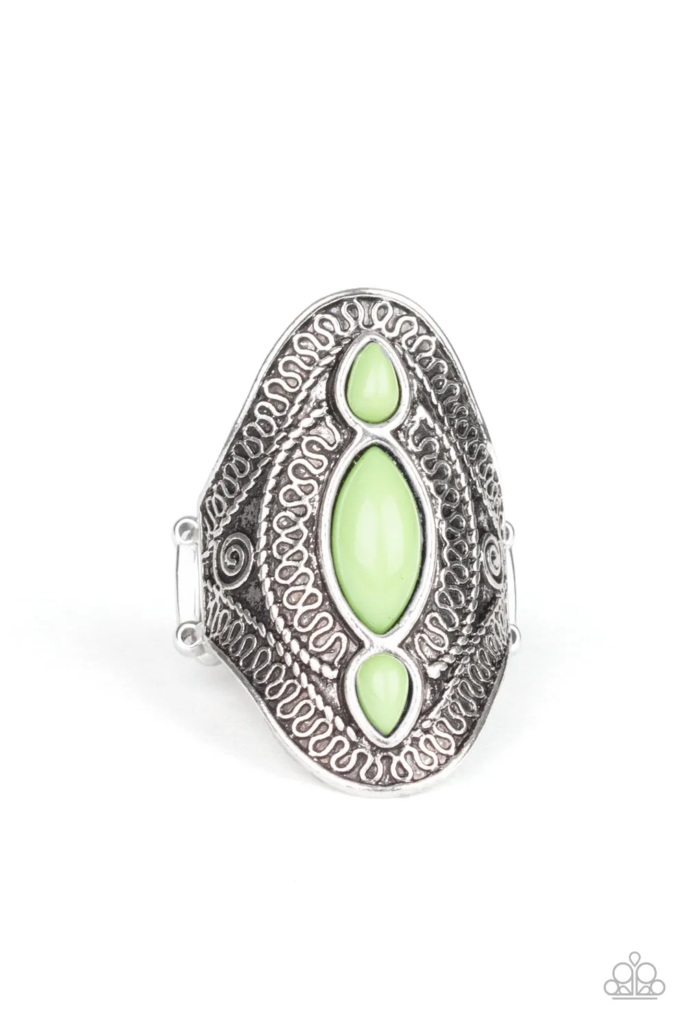 Paparazzi - Kindred Spirit - Green Ring