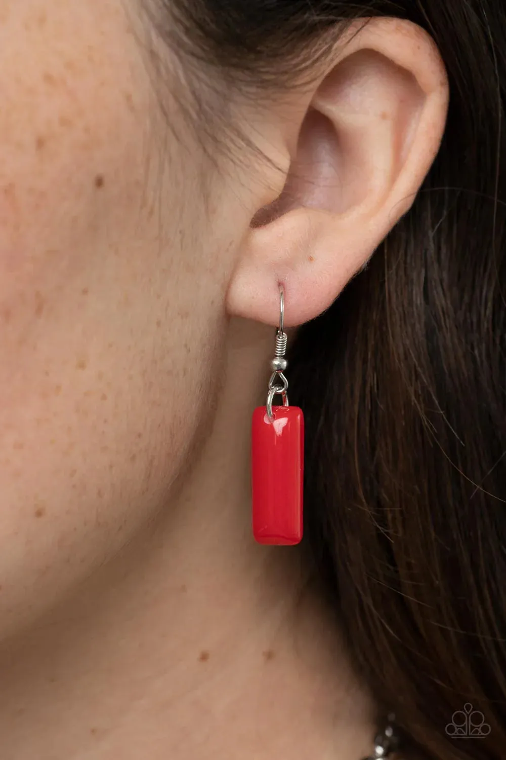 Paparazzi Real Zeal - Red Necklace