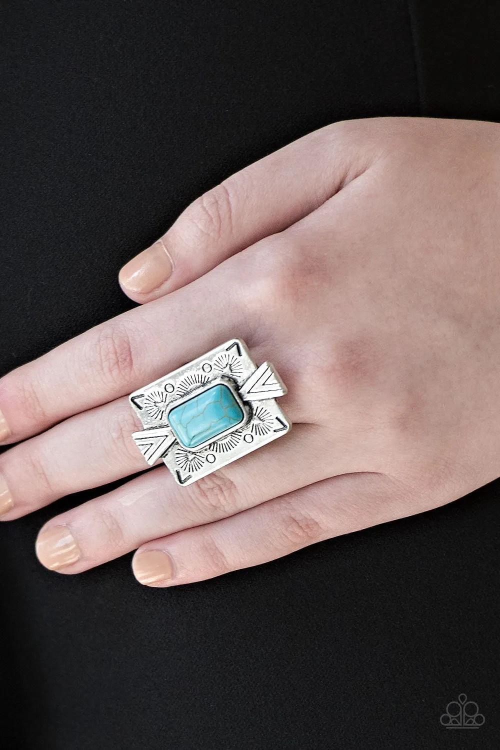 Paparazzi Stone Cold Couture - Blue