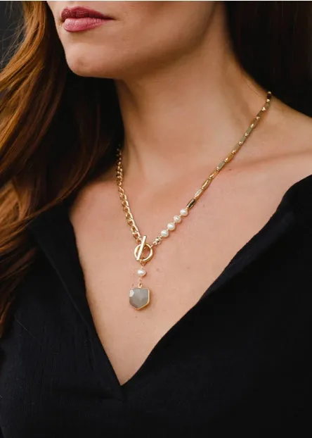 Pardon Stone Pendant Necklace
