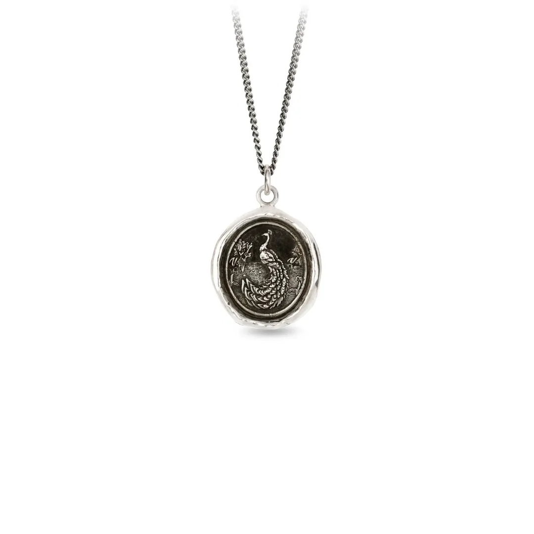 Peacock Talisman Necklace