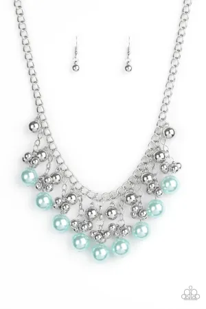 Pearl Appraisal Blue Paparazzi Necklace
