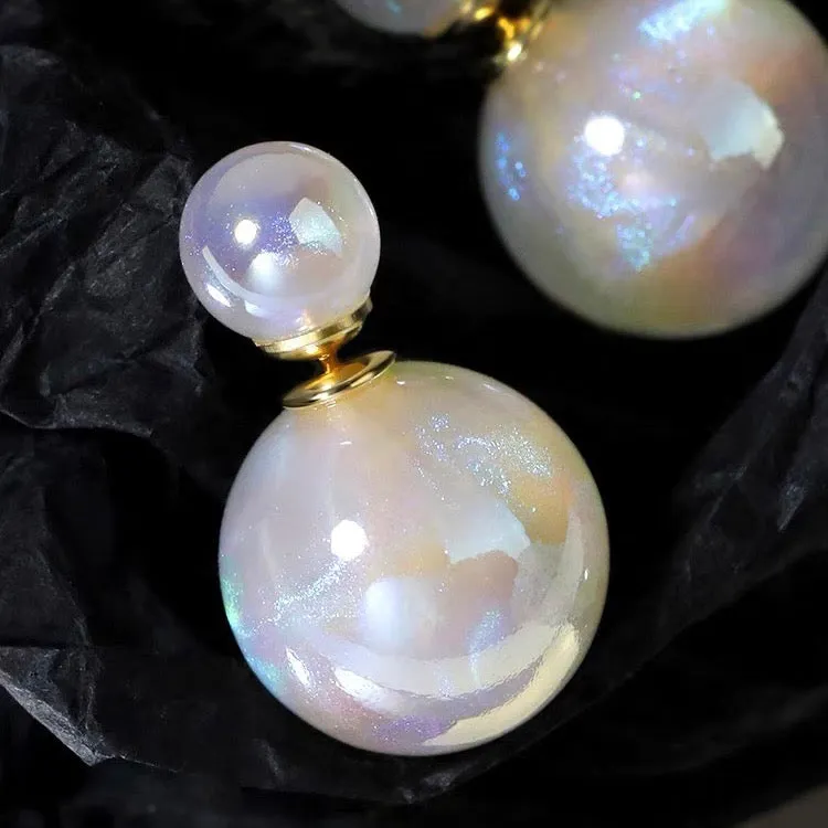 Pearl Jacket Earrings