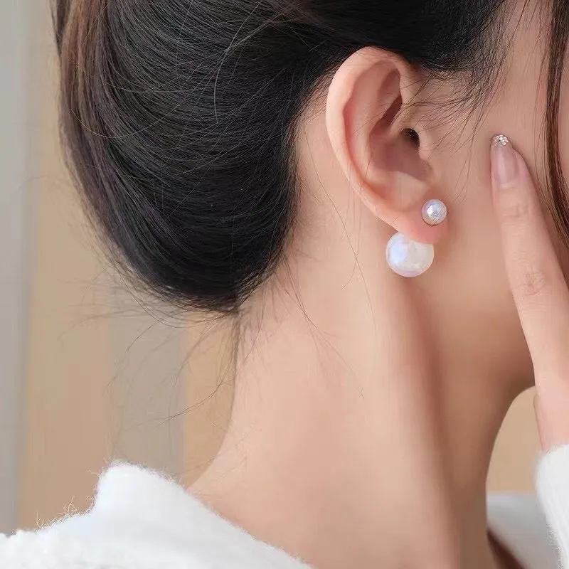 Pearl Jacket Earrings