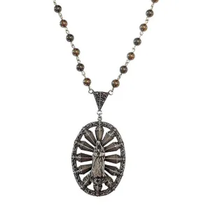 Pearl Twilight Virgin Rosary