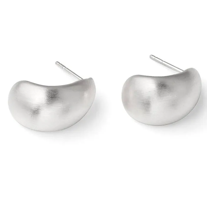 Pebble Hoop Earrings