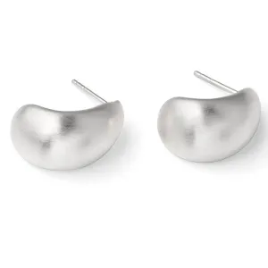 Pebble Hoop Earrings