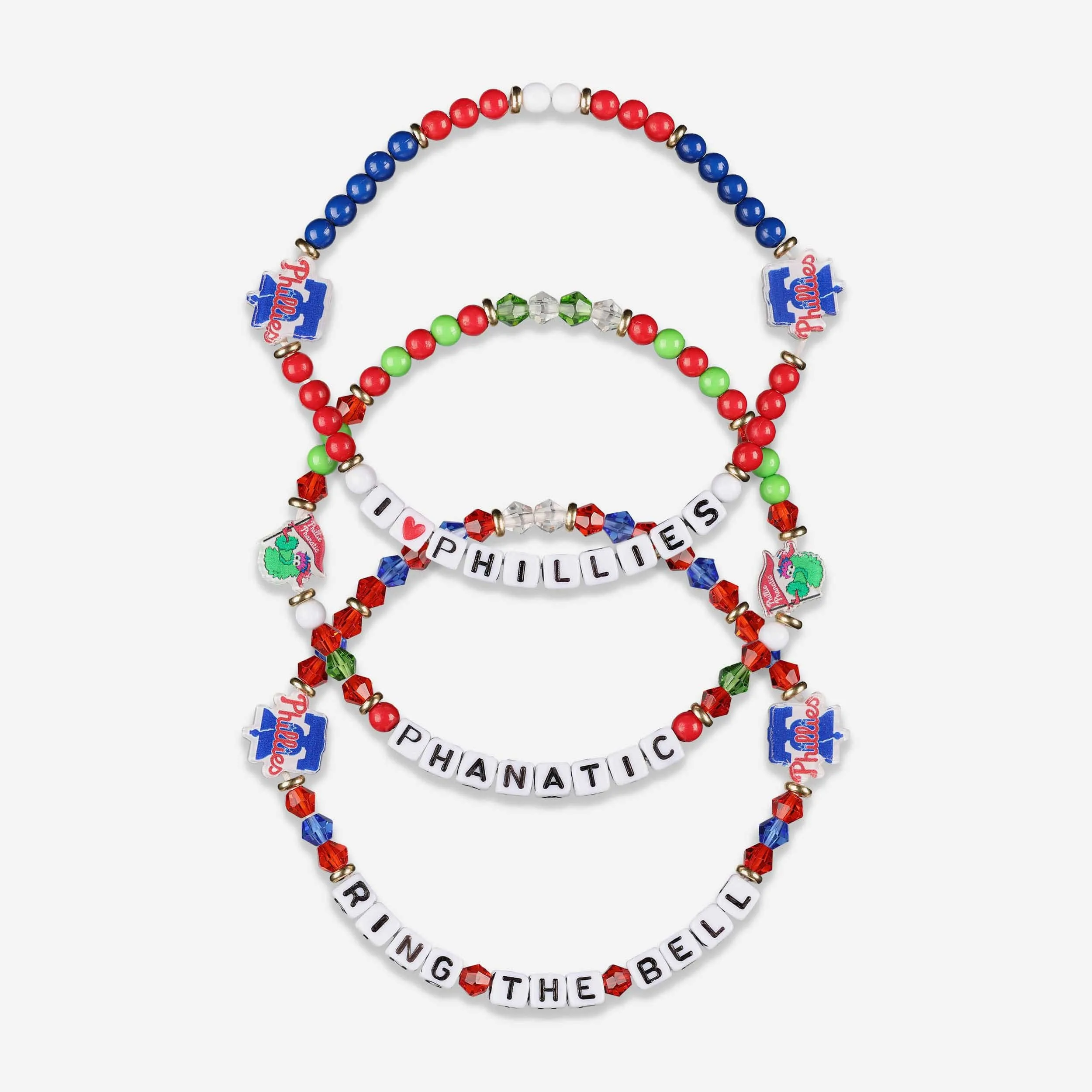 Philadelphia Phillies 3 Pack Friendship Bracelet