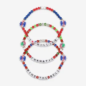 Philadelphia Phillies 3 Pack Friendship Bracelet