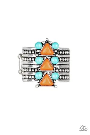 Point Me to Phoenix Orange Paparazzi Ring