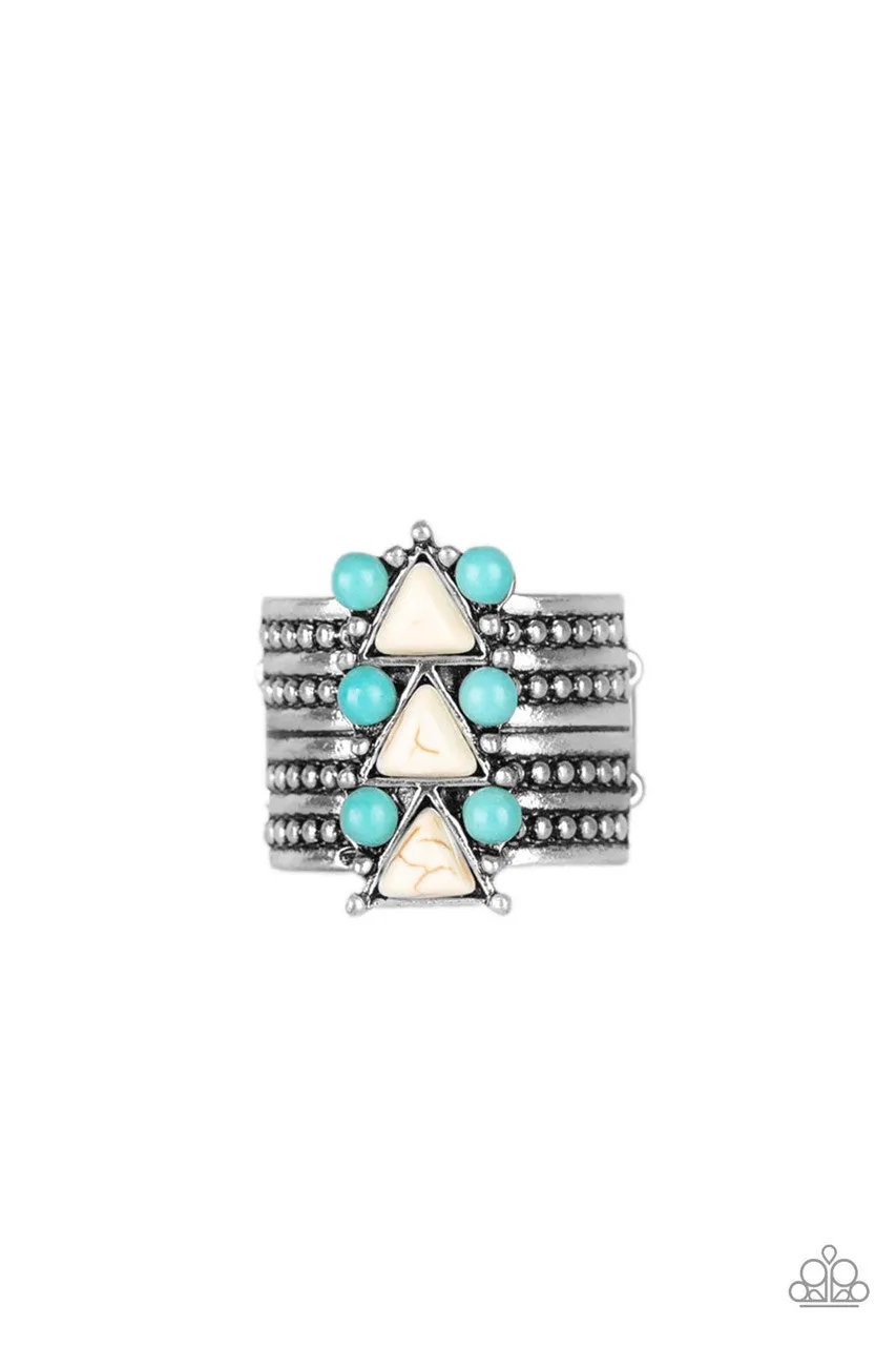 Point Me to Phoenix White Paparazzi Ring