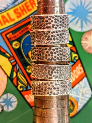 Polka hammered Hill tribe band