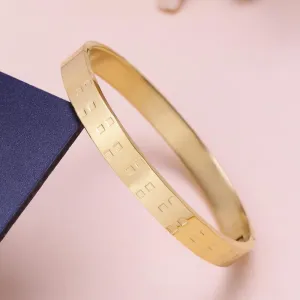 Premium Quality Gold Plated Gold Color Bracelet for Men & Women