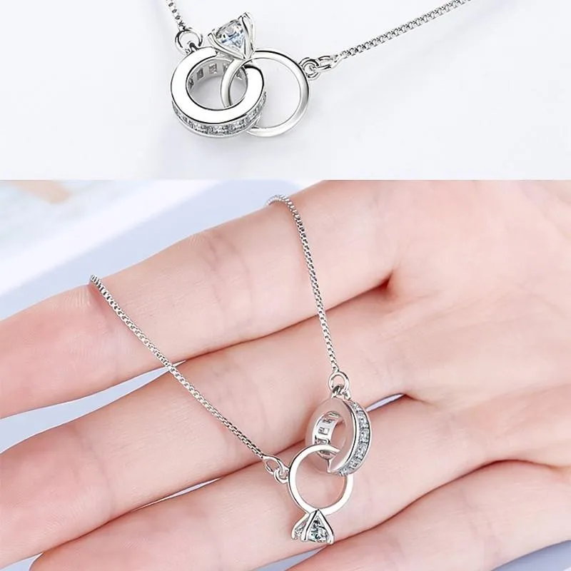 Premium Quality Silver Color Luxury Zircon Charm Bracelet & Bangle Fashion Party Wear Bracelet for Women & Girls