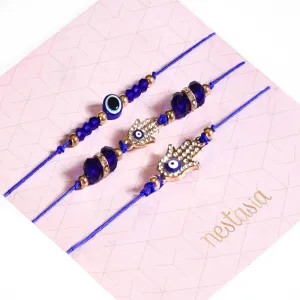Protective Evil Eye Trio Bracelet Set Of 3