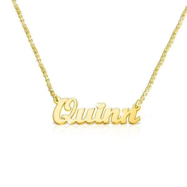 "Quinn" Personalized Name Custom Necklace