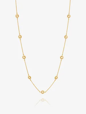 Rachel Jackson Eternal Sun Long Necklace - Gold