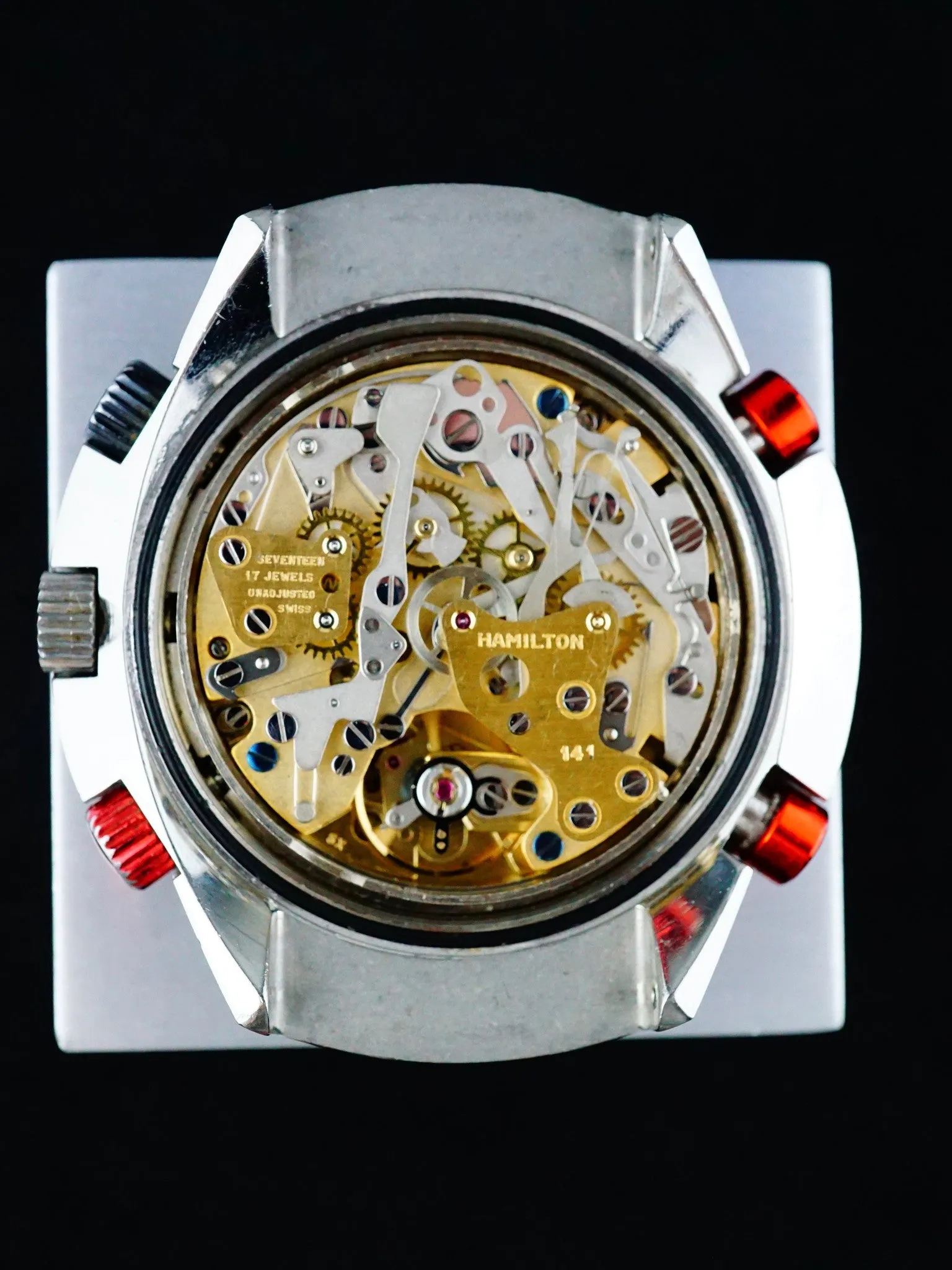 Rare 1970 Hamilton Count-Down GMT Chrono-Matic