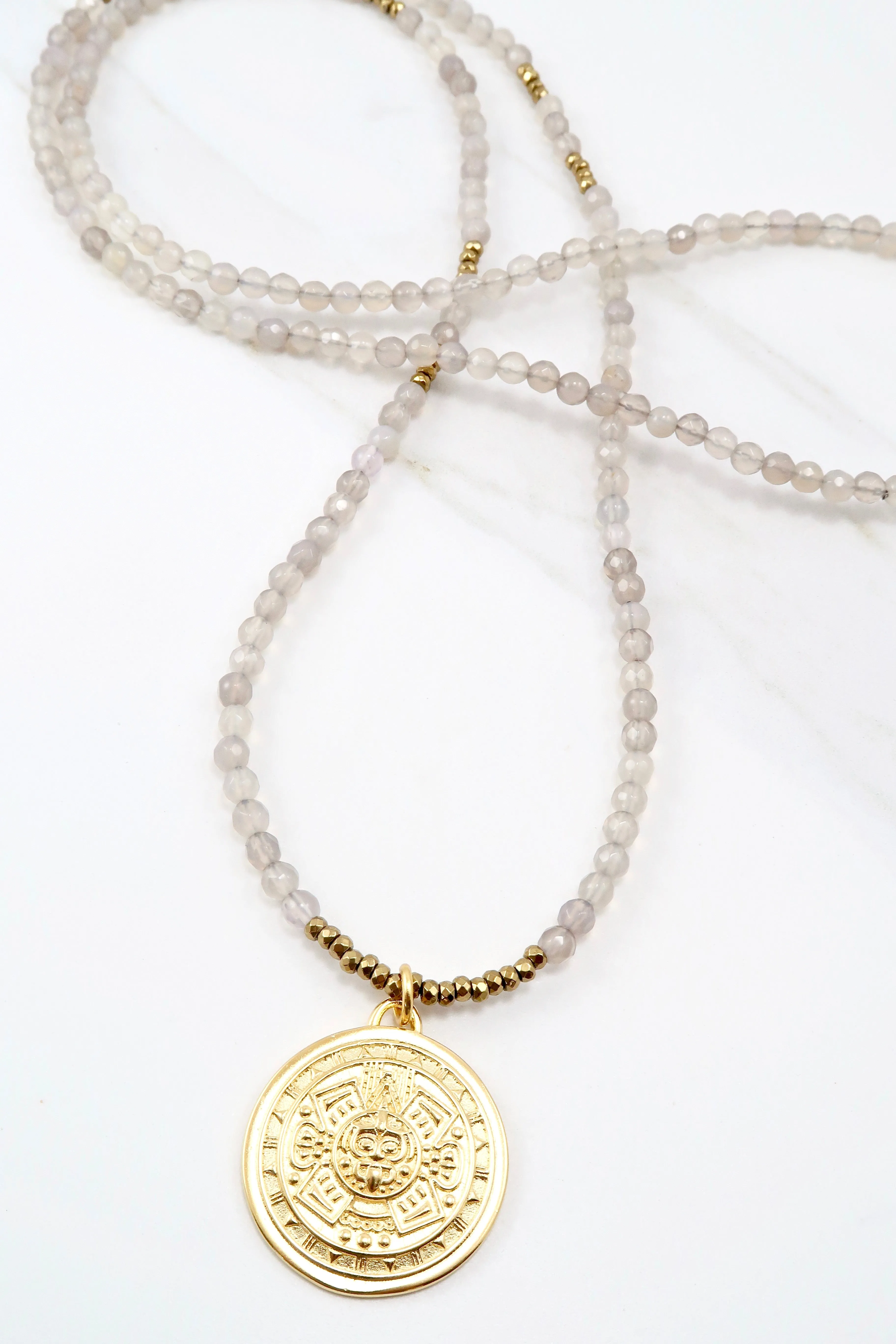 RAYNA gray agate