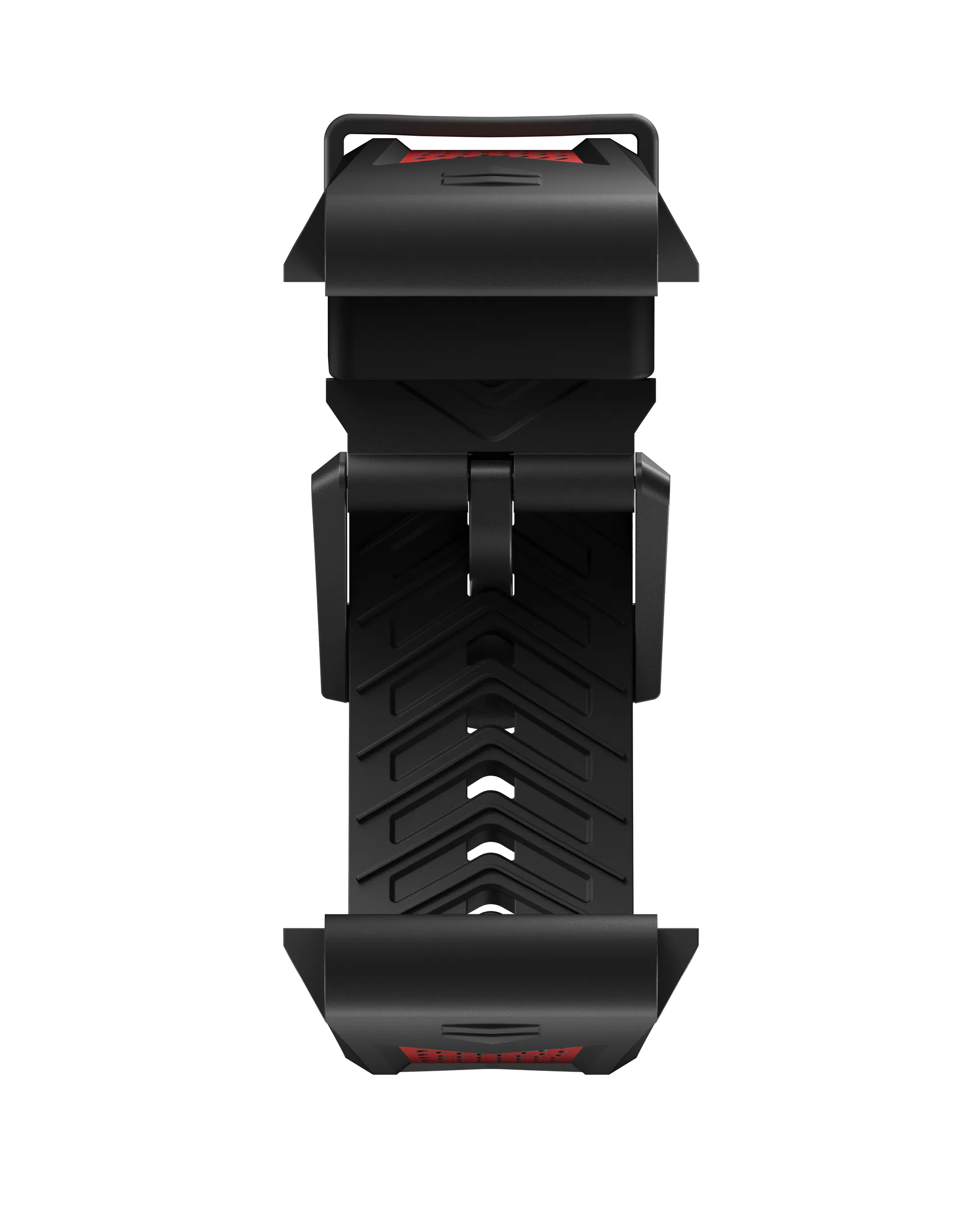 Red And Black Sport Strap Calibre E4 45 mm