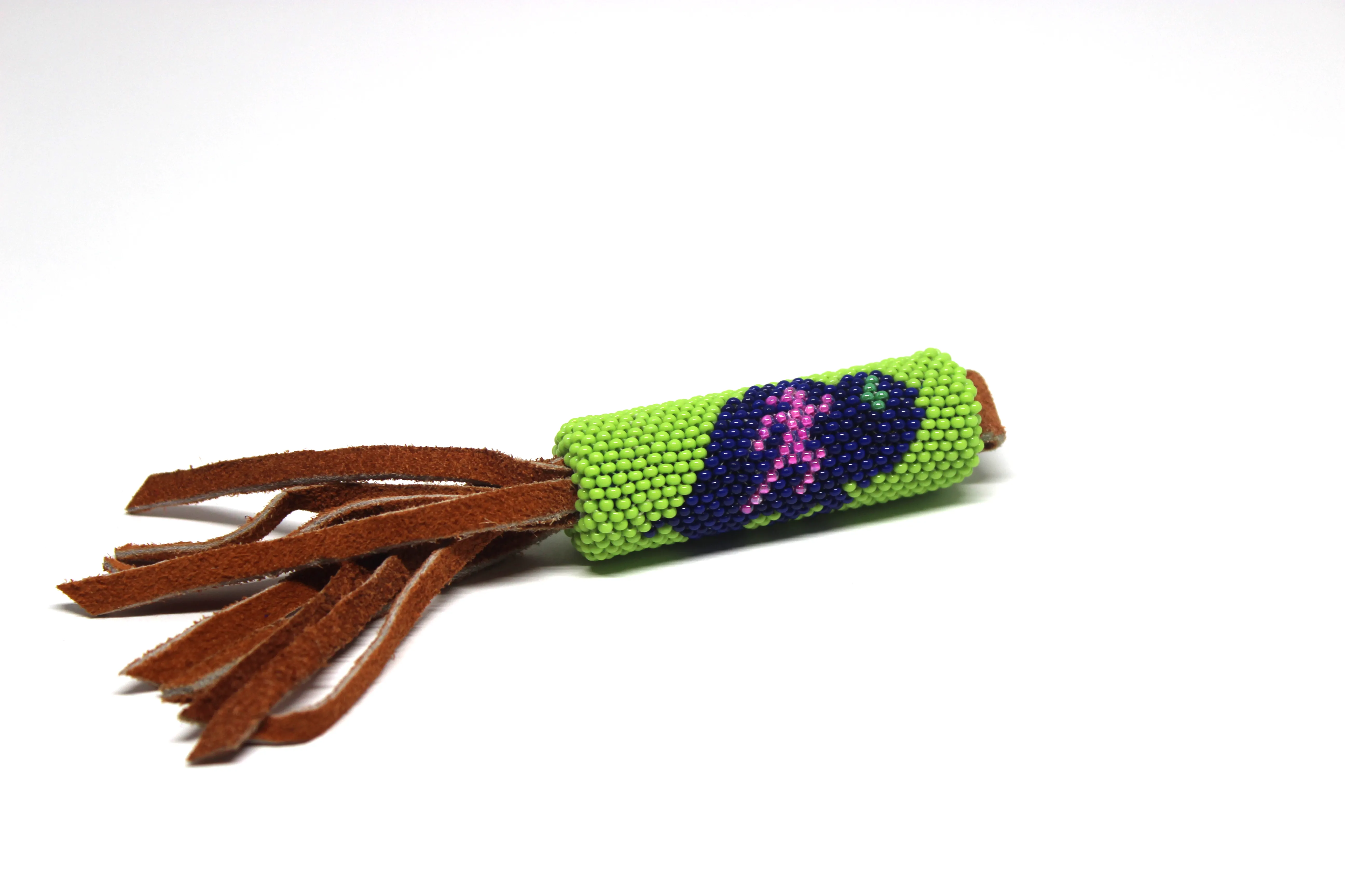 Robert Horse - Runner's Beaded Keychain