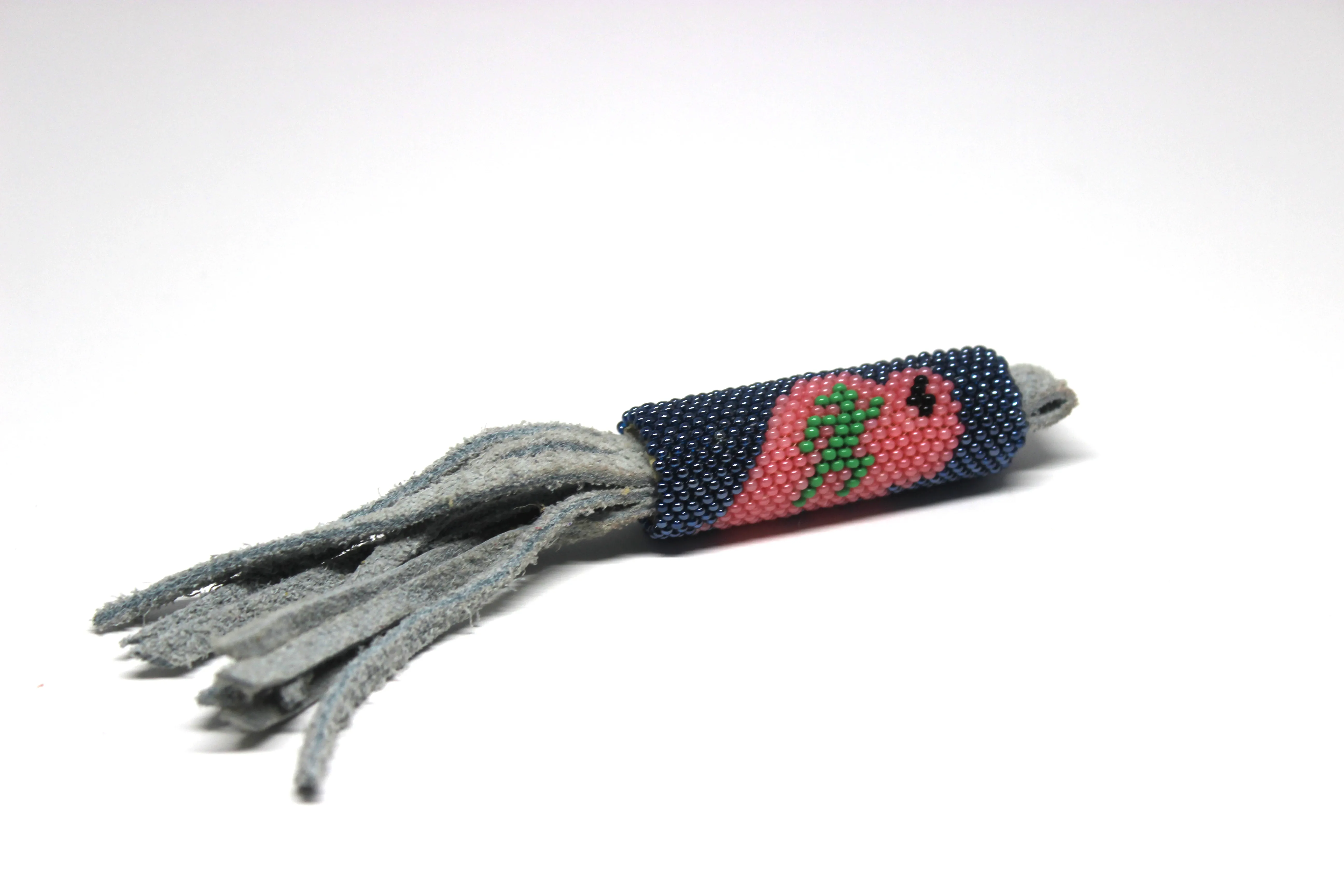 Robert Horse - Runner's Beaded Keychain