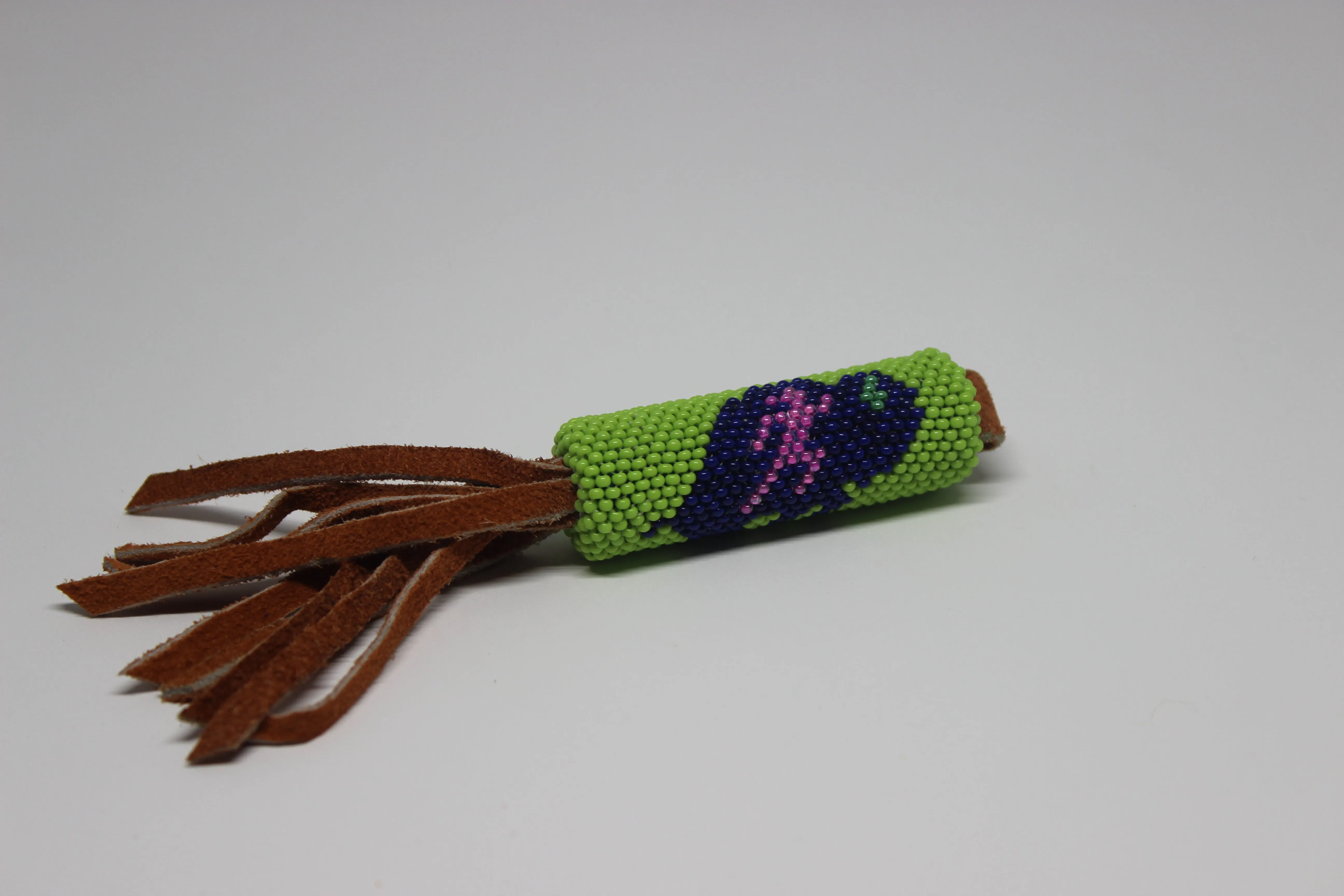 Robert Horse - Runner's Beaded Keychain