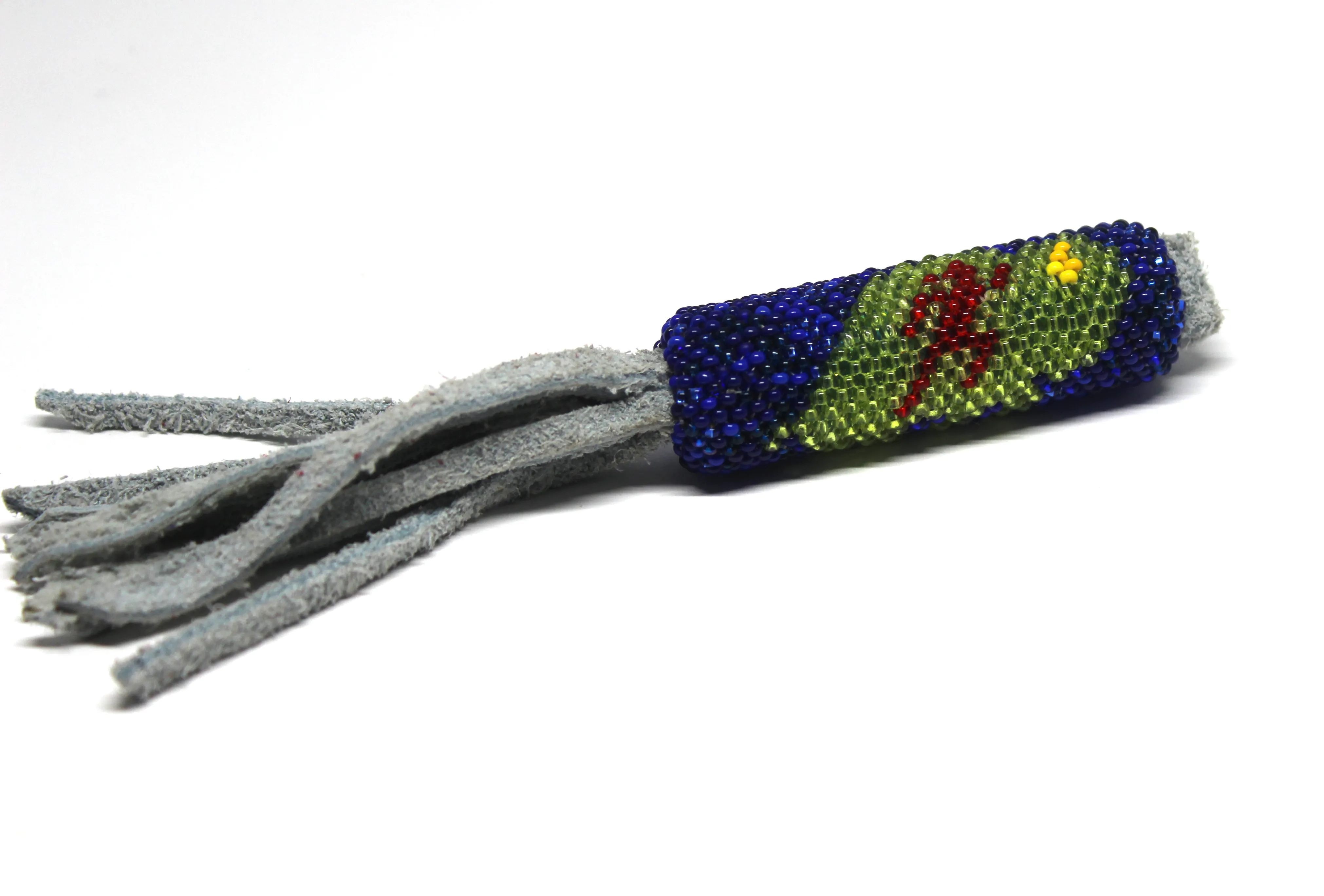 Robert Horse - Runner's Beaded Keychain