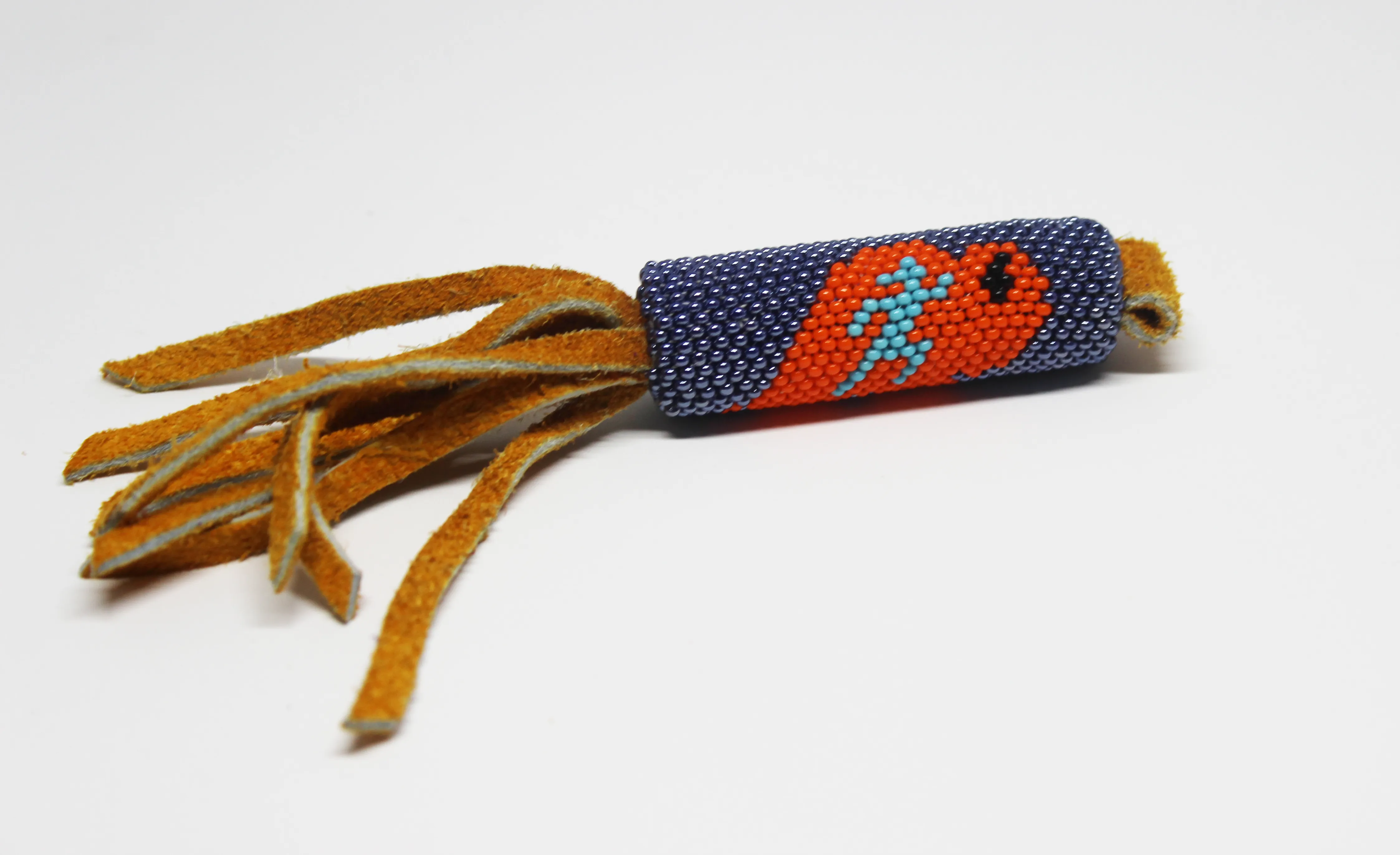 Robert Horse - Runner's Beaded Keychain