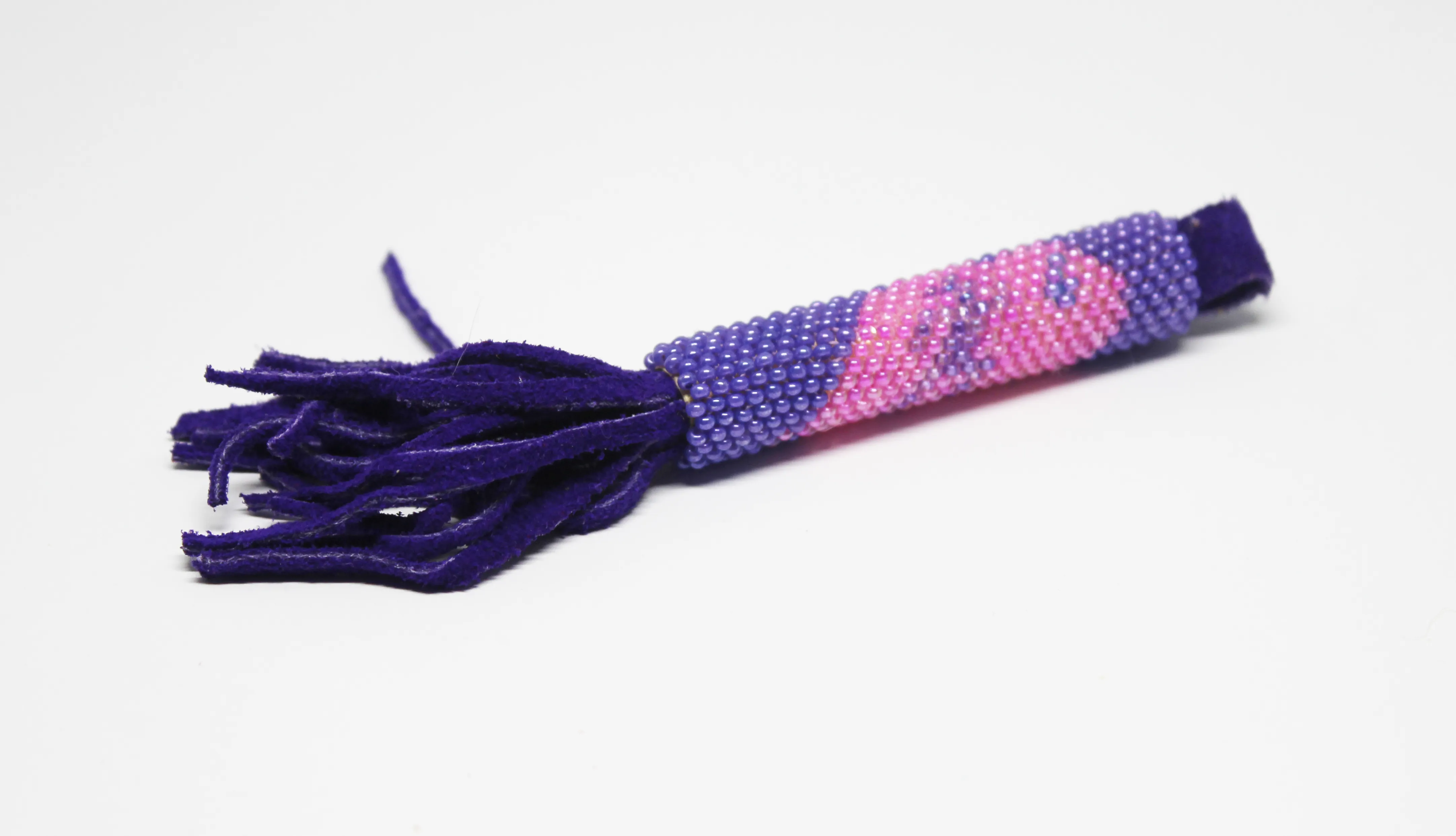 Robert Horse - Runner's Beaded Keychain
