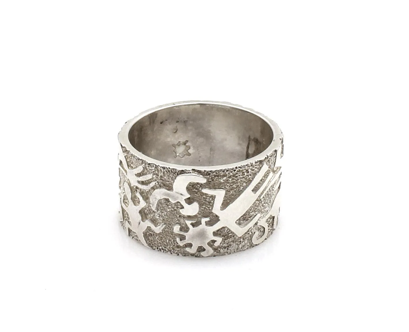Rock Art Wedding Band