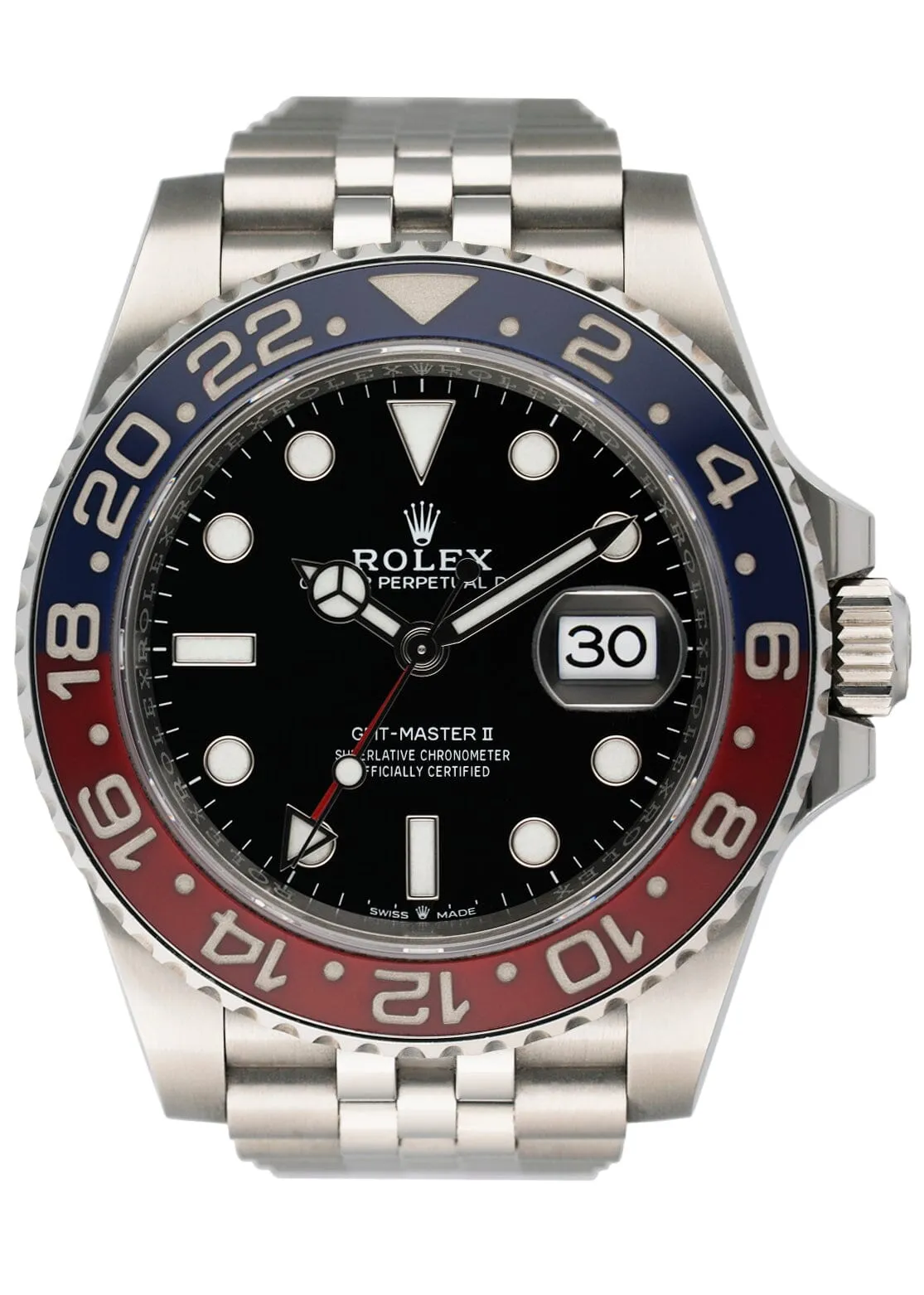 Rolex GMT-Master II 126710BLRO "Pepsi" Mens Watch Box & Papers
