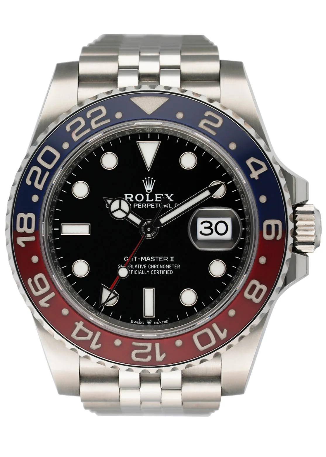 Rolex GMT-Master II 126710BLRO "Pepsi" Mens Watch Box & Papers