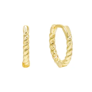 Rope Huggie Earring